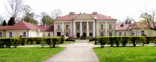 zdjęcie przedstawia Pałac Ogińskich przed remontem