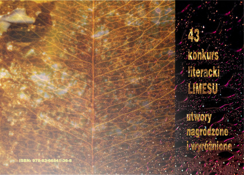 zdjęcie przedstawia okładkę tomu utworów laureatów 43. Konkursu Literackiego Limesu