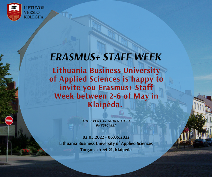 Erasmus staff week